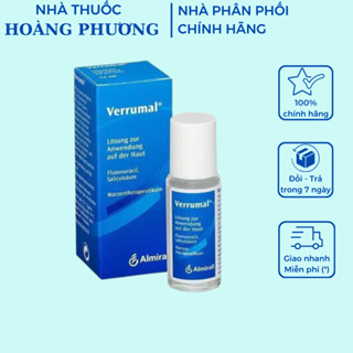 Verrumal solution 13ml thổi bay Sùi Mào Gà, Mụn Cóc nhập chính hãng của Đức ( có che tên )