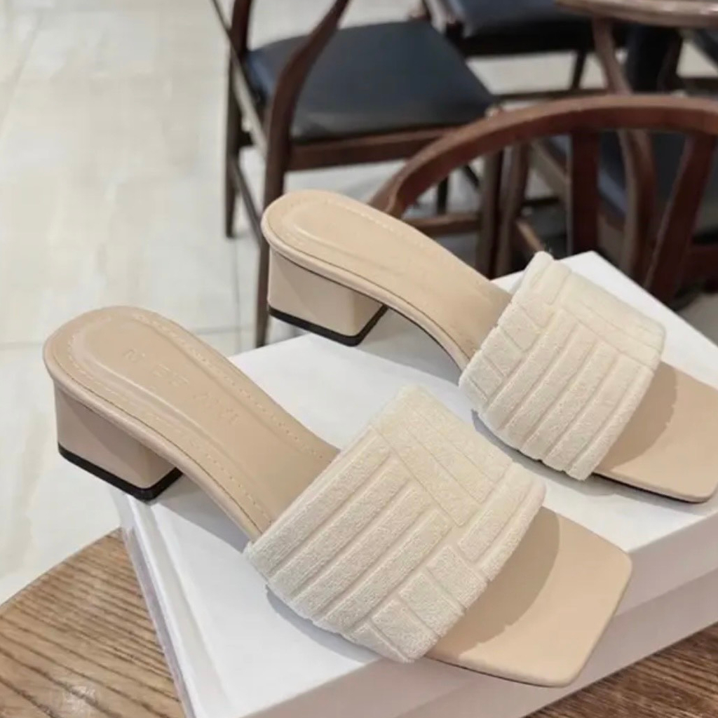 DÉP CAO GÓT CAO 3 PHÂN NHUNG VÂN XỊN CHẤT DA