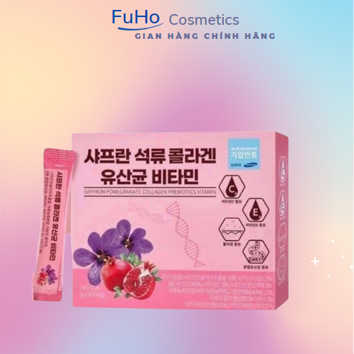 Bột Collagen Lựu Đỏ Bio Cell Hàn Quốc, giảm mỡ, thừa cân, làm đẹp da