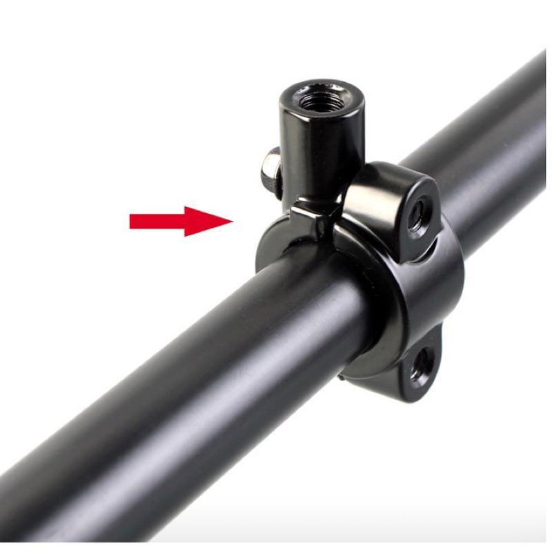 Cùm gắn chân gương chiếu hậu 10mm