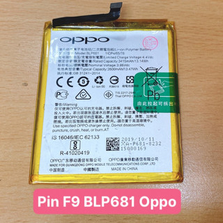 Pin f9/blp 681 oppo bóc máy