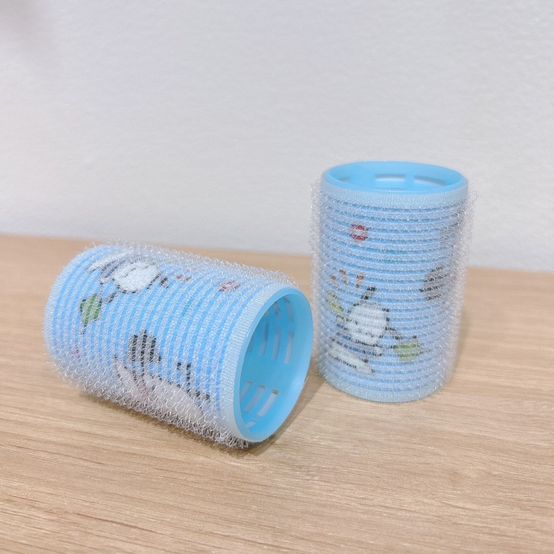 Lô uốn tóc không nhiệt, lô uốn tóc mái làm phồng chân tóc tự nhiên có hình đáng yêu sanrio