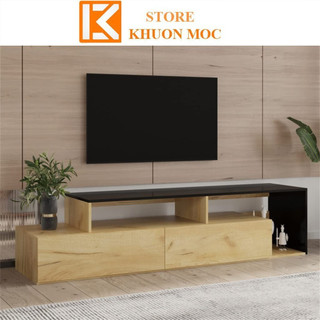 Kệ tivi gỗ - Kệ tivi phòng khách mới thiết kế 2 ngăn kéo hiện đại KMTV0694