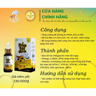 Dầu tỏi đen omega3 30ml –faneco