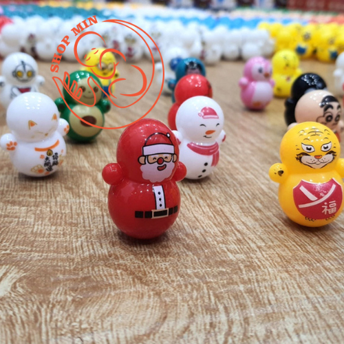 Lật Đật Mini, Đồ Chơi Lật Đật Mini Cho Bé Giải Trí Cute Dễ Thương Lật Đật Mini Doraemon(Pikachu, Trò Chơi Con Mực, ....)