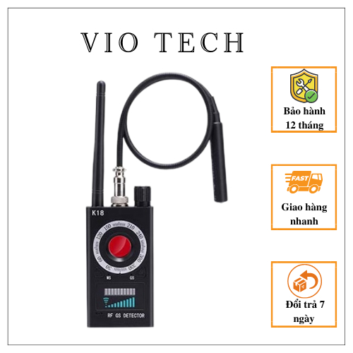 Máy định vị nghe lén thông minh, bảo mật an toàn cho các cuộc họp K18