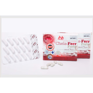 Chela Ferr Forte - Bổ sung sắt hữu cơ cho người bị thiếu máu ,không nóng không gây táo bón , bổ sung sắt phụ nữ có thai.