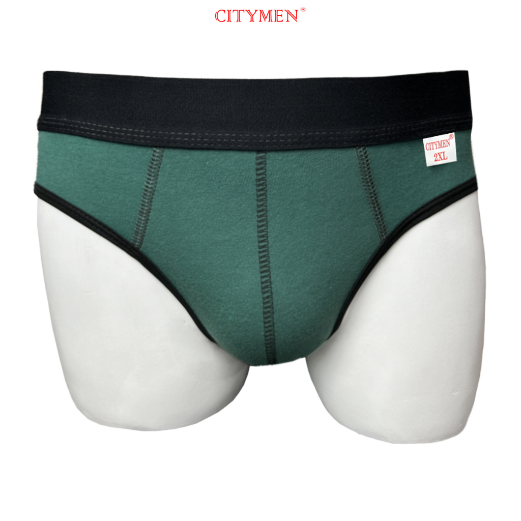 Bộ 10 Quần Lót Nam Vải Cotton 2 Chiều Co Dãn Nhiều Lưng Hiệu CITYMEN, Màu Ngẫu Nhiên, Đồ Lót - CTSP-MULTI2C