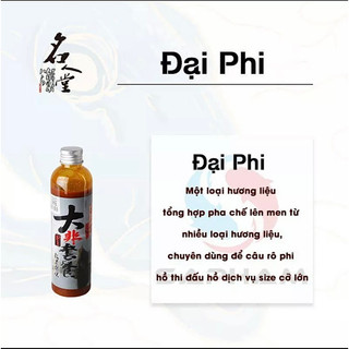 Tinh Mùi: ĐẠI PHI MRT-Chuyên Câu Rô Phi Dùng Cho Thi Đấu