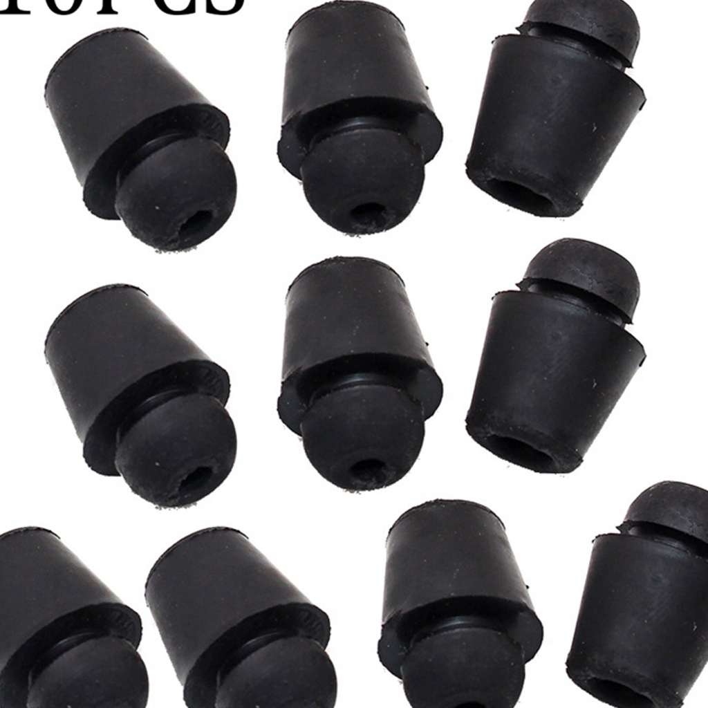 10 Nút cao su giảm chấn cửa ô tô, THAY NÚT ZIN XE, giảm chấn cửa, cốp và nắp capo, nút cao su