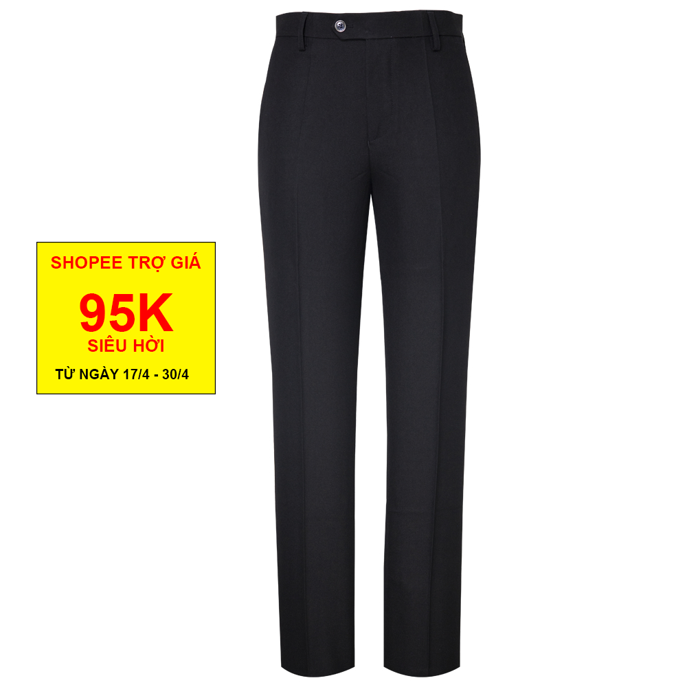 Quần âu nam màu đen cổ điển cao cấp dáng Slimfit, quần tây nam dáng ôm basic sang trọng lịch lãm, 1 đổi 1 30 ngày
