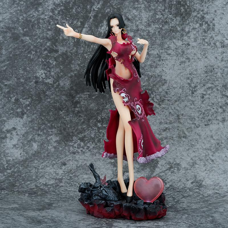 Mô hình Boa Hancock nữ hoàng hải tặc, cao 35 cm, có hộp màu, có đèn LED - Mô hình One Piece