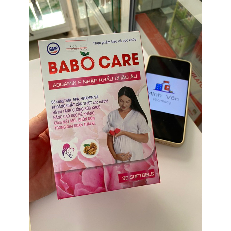 Viên bổ tổng hợp dành cho bà bầu BABO CARE - Bổ sung các vitamin và dưỡng chất thiết yếu