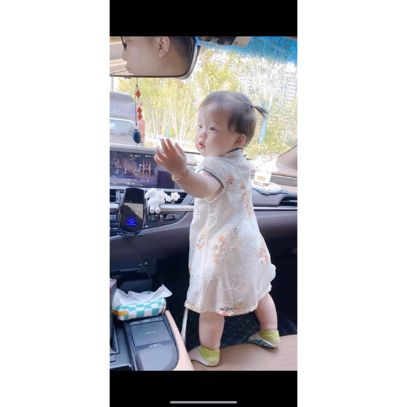 Váy Sườn Xám hot trend 2023 - tặng kèm túi xinh ❤️ dành cho các baby từ 8-28kg