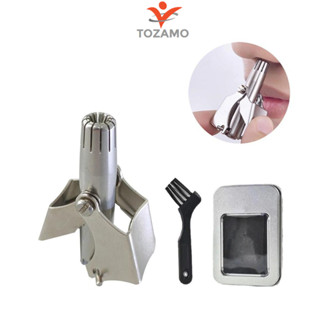 [Top Value] Dụng Cụ Cắt Tỉa Lông Mũi Tozamo Không Gỉ - Máy Cắt Tỉa Lông Mũi An Toàn