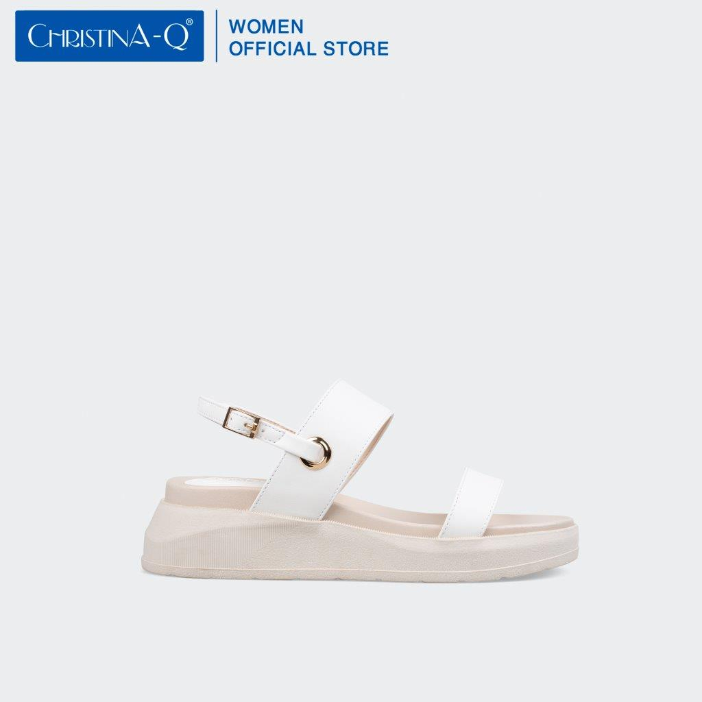 Giày Sandals Nữ Đế Xuồng ChristinA-Q XDX133