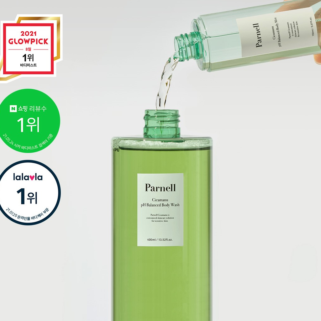 Sữa tắm Cicamanu độ pH thấp Parnell 50ml