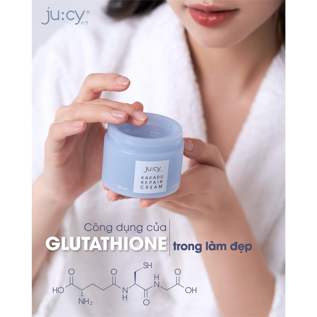 Kem Dưỡng Trắng Da Ju:cy Kakadu Repair Cream