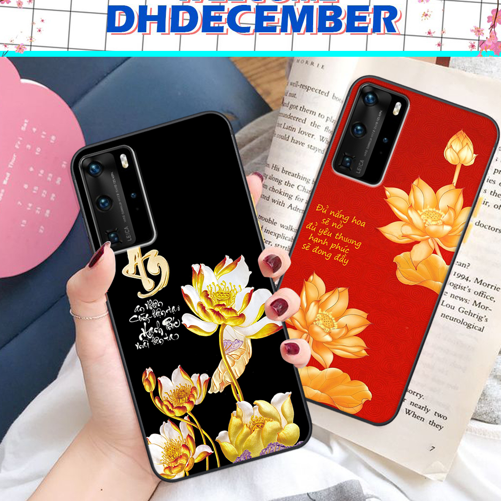 Ốp lưng Huawei P40 / P40 PRO hình Tâm, Phúc,Hoa Sen ,Tài Lộc
