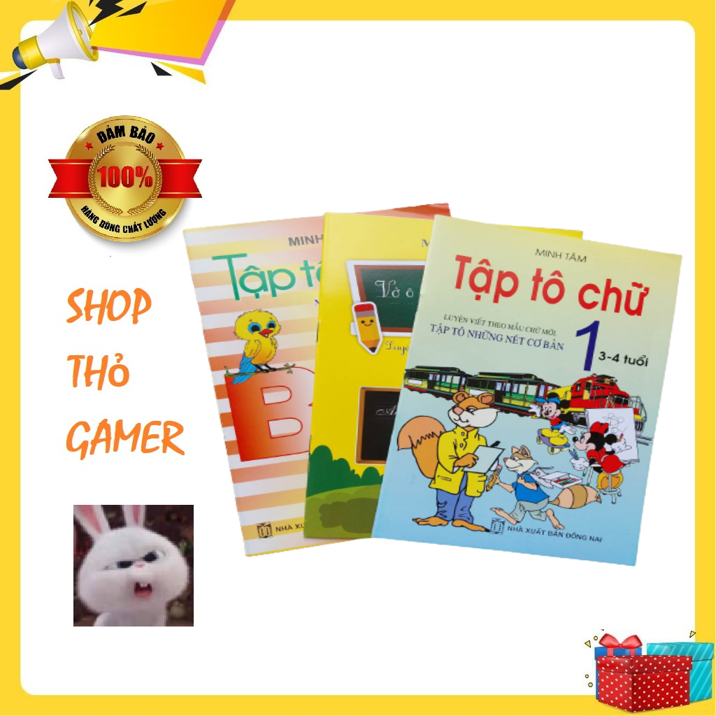 Tập tô chữ cho bé