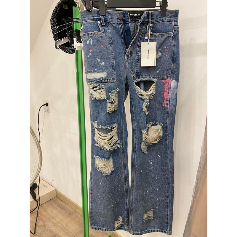 QUẦN JEANS OFFONOFF - Pass Đồ Sixcloud Word