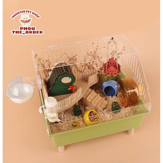 Lồng chuồng hamster 40 full phụ kiện