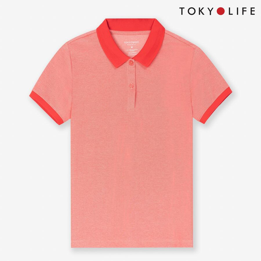 Áo Polo Nữ DURA cổ bo dệt tổ ong TOKYOLIFE I9POL010K