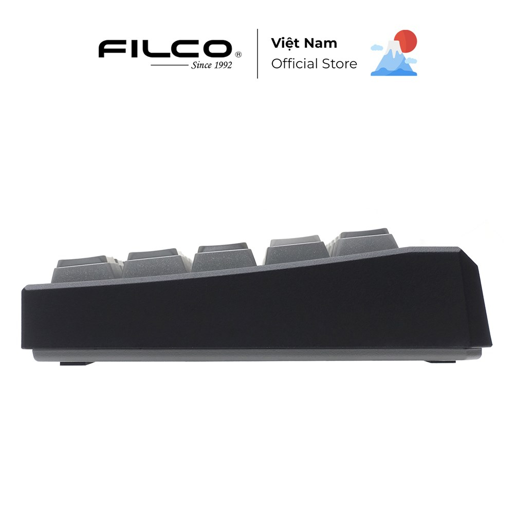 Bàn phím cơ Filco Minila-R Convertible Matte Black - Hàng Chính Hãng