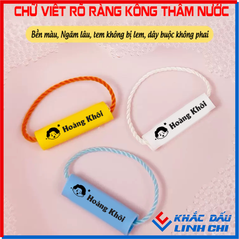 Ống tên tag tên không thấm nước