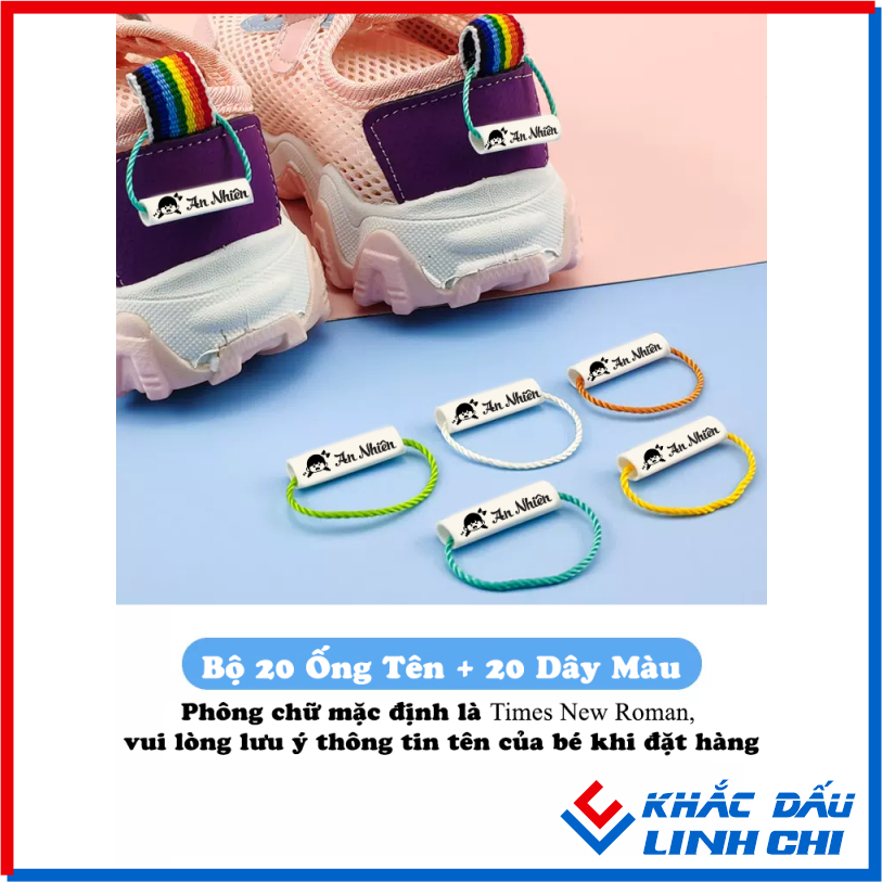 Ống tên tag tên không thấm nước