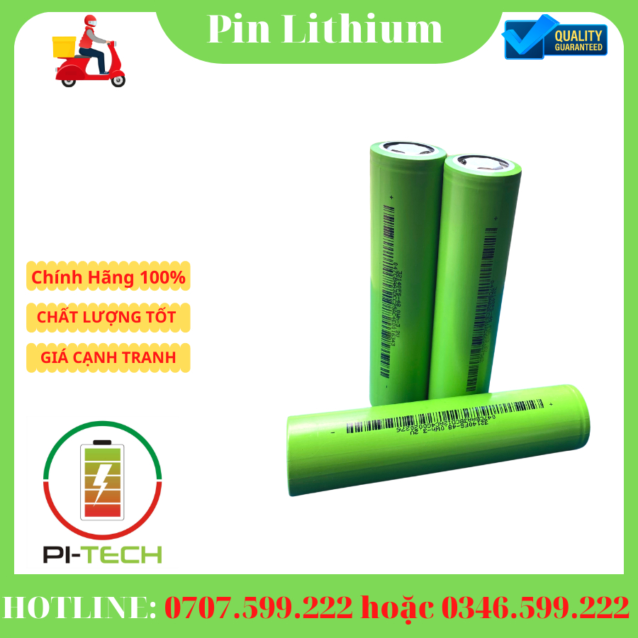 Pin lithium Lifepo4 33140 15Ah 3.2V kèm khung