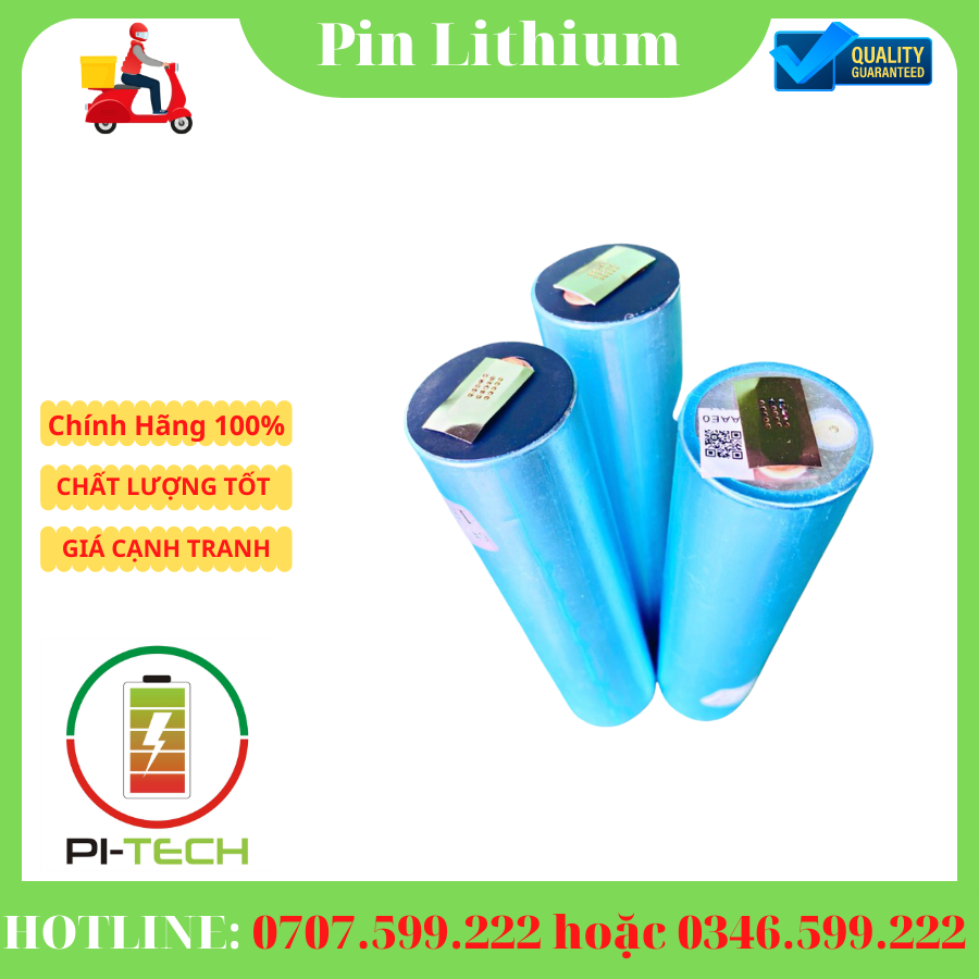 pin lithium Lifepo4 33140,33138 15Ah 3.2V kèm khung