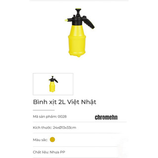 BÌNH XỊT TƯỚI CÂY 2 LÍT VIỆT NHẬT