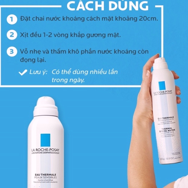 Xịt khoáng làm dịu và bảo vệ da La Roche-Posay Thermal Spring Water 300ml 🎉🎉🎉 | BigBuy360 - bigbuy360.vn