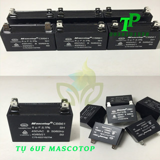 Tụ máy lạnh điều hòa mascotop 6uf cbb61