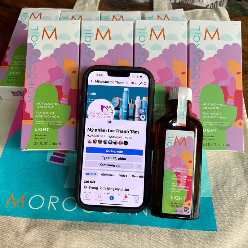 Tinh dầu dưỡng chăm sóc tóc Moroccanoil Treatment LIMITED EDITION 100ml