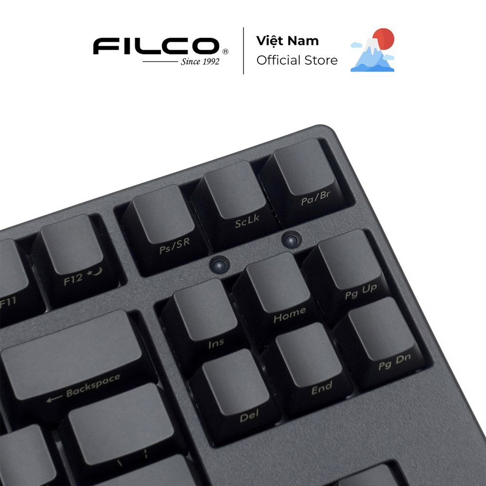 Bàn phím cơ Filco Majestouch 3 Ninja Tenkeyless - Hàng Chính Hãng