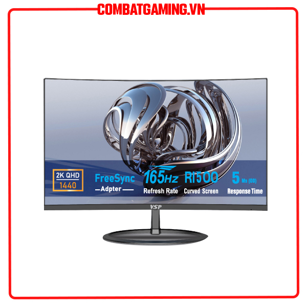 Màn hình VSP VG274Q - VG275C 27"/ 2K/ VA/ 165Hz/ FreeSync | BigBuy360 - bigbuy360.vn
