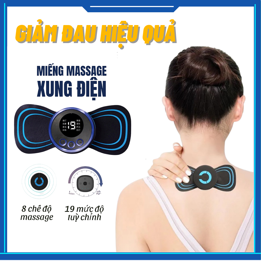 Máy Massage Xung Điện Mini Pin 200mAH