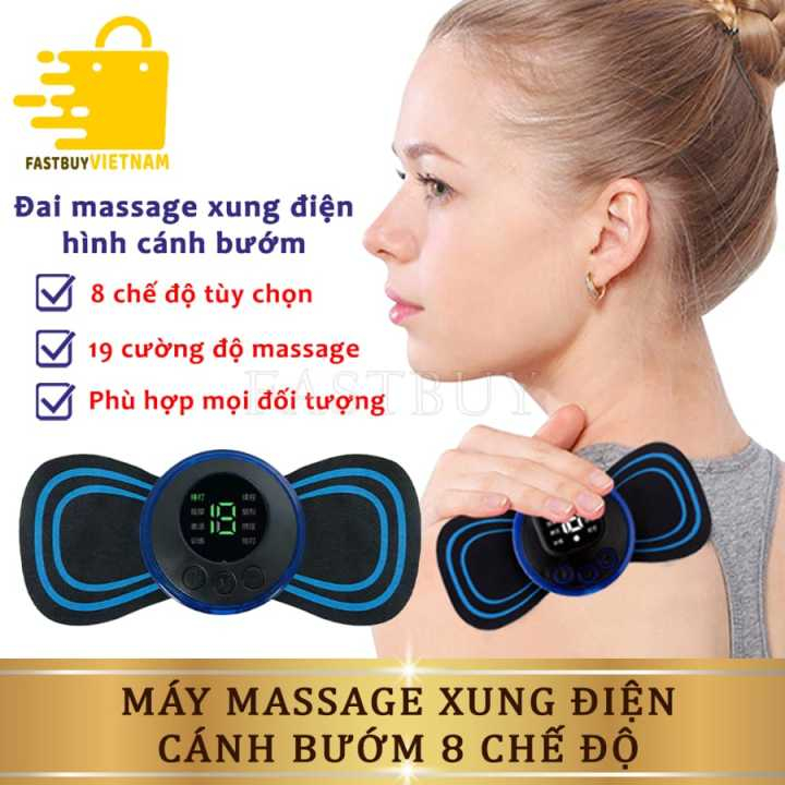 Máy Massage Xung Điện Mini Pin 200mAH