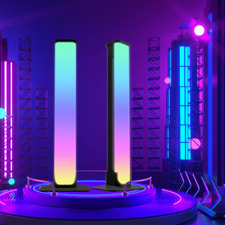 Đèn LED RGB 16 triệu màu nháy theo nhạc , Thanh đèn LED thông minh có app điều chỉnh trang trí nhà cửa