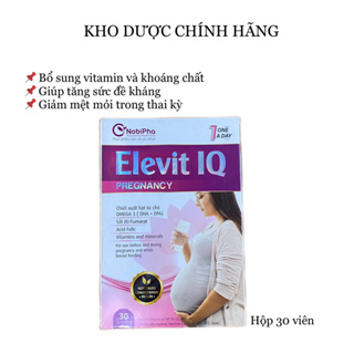 Elevit IQ -Vitamin bầu-Viên uống tổng hợp cho bà bầu lọ 30v