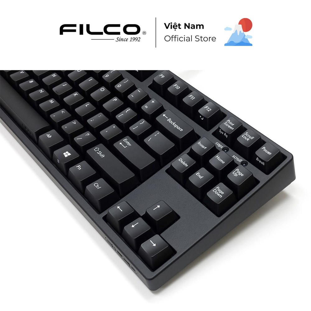 Bàn phím cơ Filco Majestouch 3 Tenkeyless - Hàng Chính Hãng