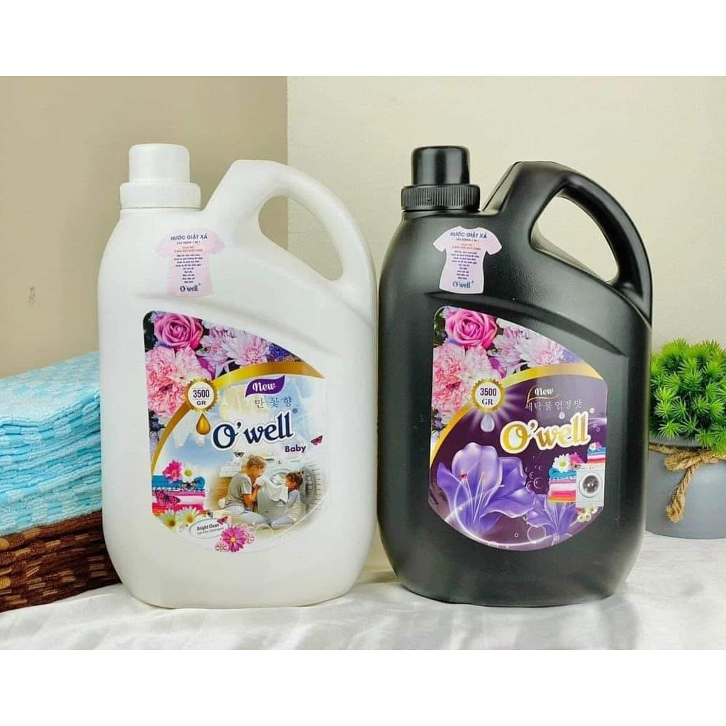 Combo 2 chai nước giặt OWELL MỖI CAN 3.5 LÍT.