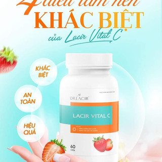 Vitamin c dr lacir vital C dr lacir tăng đề kháng giúp sáng mờ thâm nám Drlacir