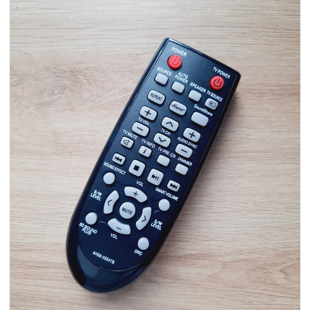 Remote Điều khiển dàn âm thanh Samsung Soundbar AH59-02547B HWF450 HWF450ZA,...- Hàng tốt Tặng kèm Pin