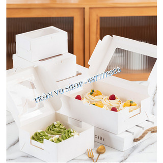 COMBO 10 - Hộp cupcake 4 giấy [800set/thùng] (kt16*16*7.5cm)