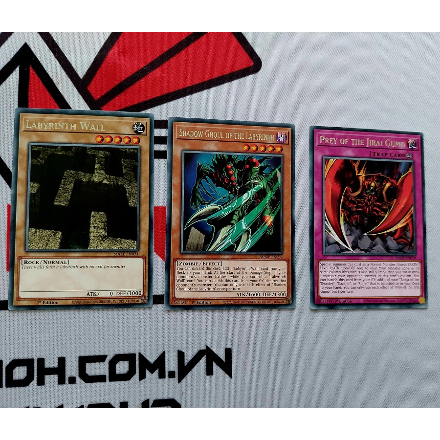 Set Thẻ Bài Yugioh Labyrinth Wall