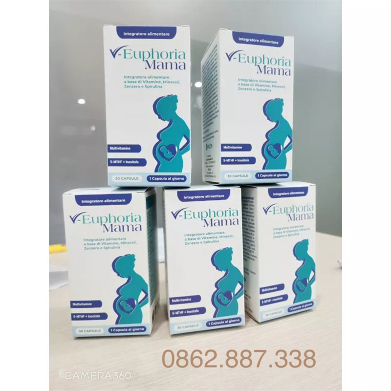 V-Euphoria Mama bổ sung các vitamin và khoáng chất
