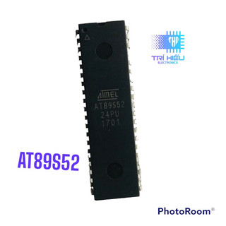 Ic vi điều khiển at89s52 24pu chân cắm dip40
